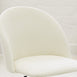 Leon Study Desk & Amari Desk Chair Set Ivory Boucle
