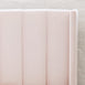 LIBERTY Upholstered Bed Pale Pink Velvet
