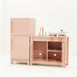 Little Boho Toy Kitchen Set Coral Pink