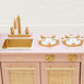 Little Boho Toy Kitchen Set Coral Pink