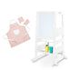 Little Helper Learning Tower (White) with Apron & Oven Glove Set