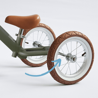Long Axle - 2 in 1 Steel Trike / Balance Bike