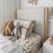 Madden Upholstered Bed - Nordic Latte King Single