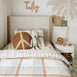 Madden Upholstered Bed - Nordic Latte King Single