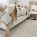 Madden Upholstered Bed - Nordic Latte King Single