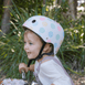 Matt Bike Helmet Dotty