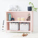 MICAH Low Bookshelf Soft Pink