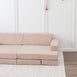 Modular Kids Play Sofa - 12 Piece Set Nougat