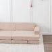 Modular Kids Play Sofa - 12 Piece Set Nougat