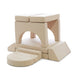 Modular Kids Play Sofa - 12 Piece Set Nougat