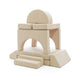 Modular Kids Play Sofa - 12 Piece Set Nougat