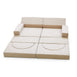 Modular Kids Play Sofa - 12 Piece Set Nougat