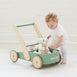 Montessori Baby Walker Olive