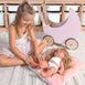 Moon Pram with Daisy Doll Bedding Bundle - preorder Soft Pink/Daisy