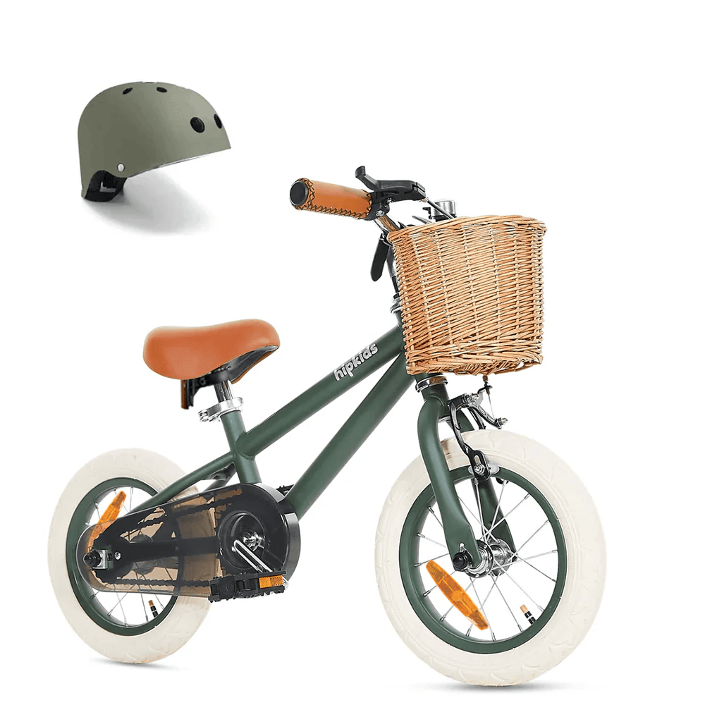My First Pedal Bike Bundle Olive