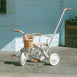 My First Pedal Trike with Parent Push Handle and Wicker Basket - Preorder Vintage White