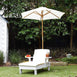 Outdoor Kids Sun Lounge Chair with Umbrella
