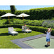Outdoor Kids Sun Lounge Chair with Umbrella