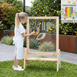 Perspex Easel Creative Bundle with Tiger Tribe Window Markers
