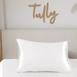 Pure Mulberry Silk Pillowcase White