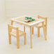 Quinn Lego Table & 2 Chair Set Natural
