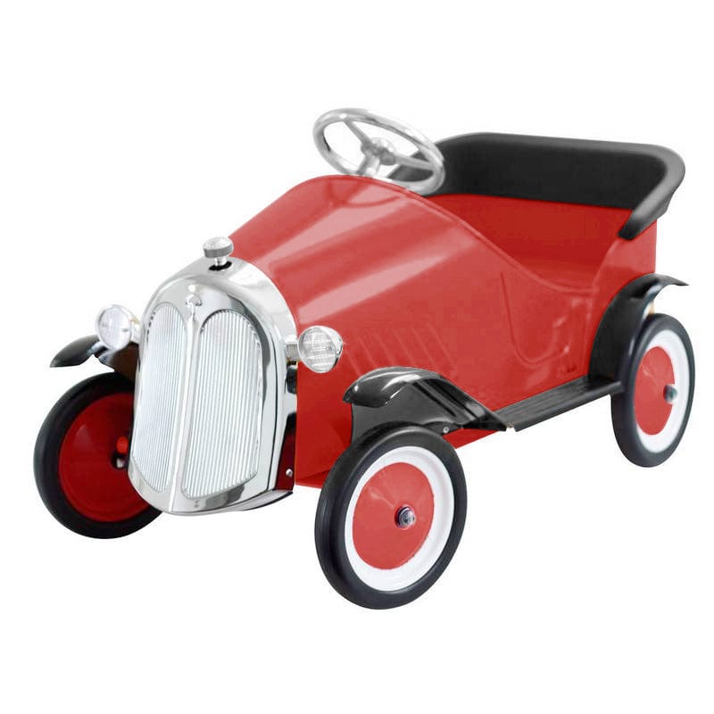 Ride On Steel Vintage Pedal Car Red