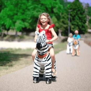 Ride On Walking Toy Zebra Large