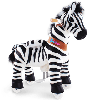 Ride On Walking Toy Zebra Small