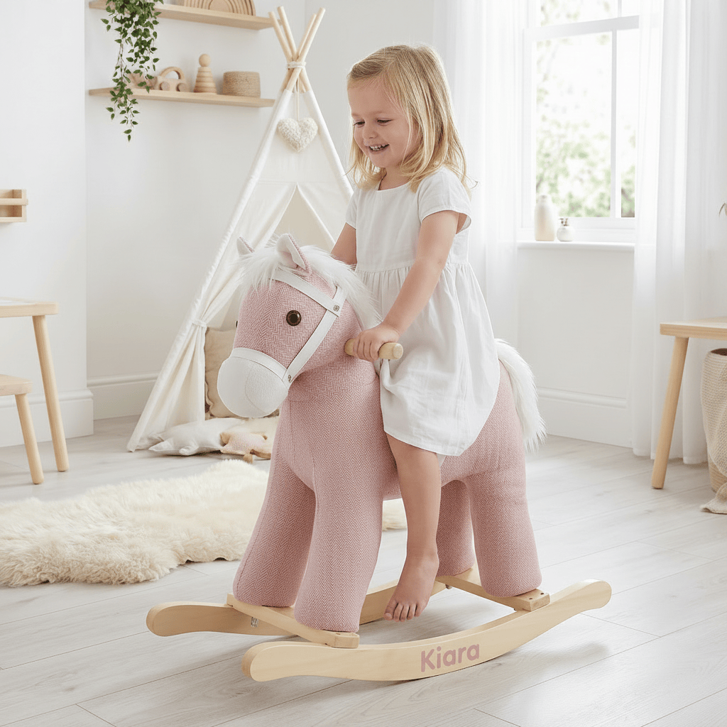 Rocking Horse Soft Pink