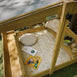 Sand Pit with Adjustable Canopy & Bench Seating - Preorder