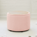 Store & Play Toy Box / Bedside Table Blush Pink Boucle