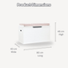 Taylor Toy Box w/ Corduroy Cushion