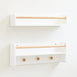 TULLY Wall Mounted Shelf with Hooks