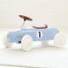 Vintage Ride-on Steel Racer Car Dusty Blue