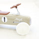 Vintage Ride-on Steel Racer Car French Beige