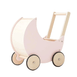 Wooden Moon Doll Pram Soft Pink