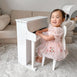 Wooden Musical Toy Piano White