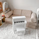 Wooden Musical Toy Piano White