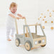 Wooden Push Truck Grey