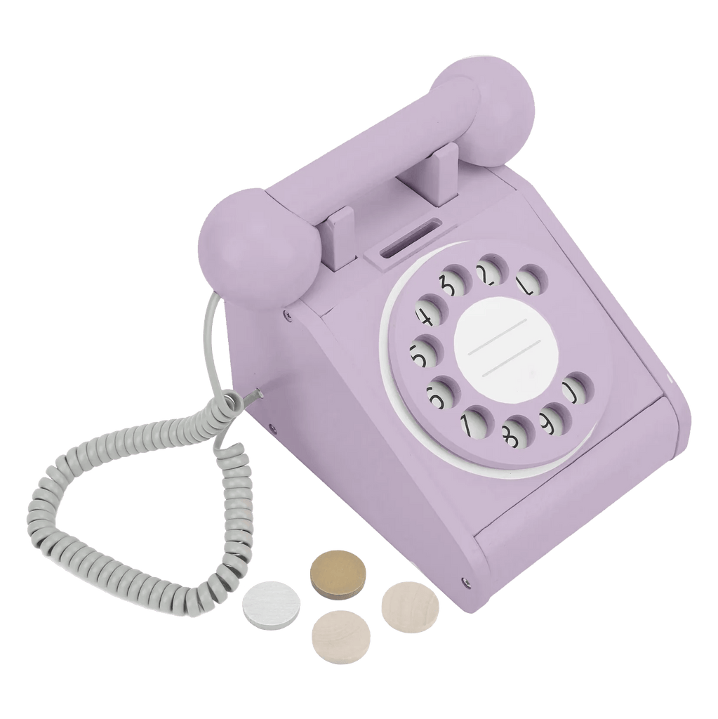 Buy Imagine That Wooden Rotary Telephone | HipKids Online
