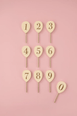 JaBaDaBaDo 0-9 Number Balloons for Candlestick - Preorder