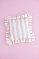JaBaDaBaDo Pillow - Preorder Pink/White Stripes