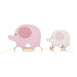 JaBaDaBaDo Pull Along Elephant Pink