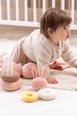JaBaDaBaDo Bunny Textile Stacking Toy - preorder