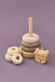 JaBaDaBaDo Stacking Toy Teddy Nature