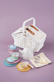 JaBaDaBaDo Tea set with Basket