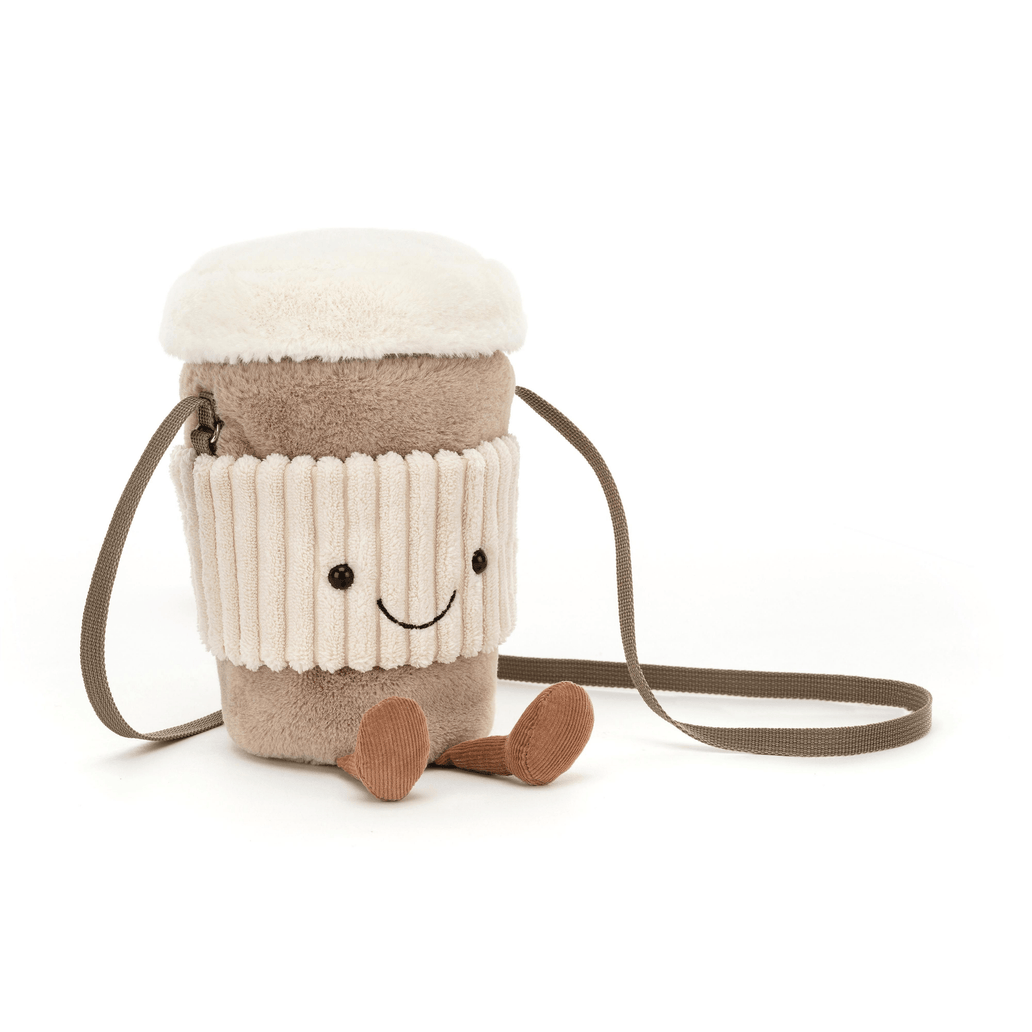 Jellycat Amuseables Perkle Coffee Shoulder Bag