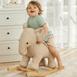 Jiggle & Giggle Rocking Tweed Elephant