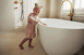 Jollein Cotton Bathrobe 3-4 year Miffy Jacquard Wild Rose