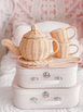 Juni Moon Little Sippers Rattan tea set - 7pcs